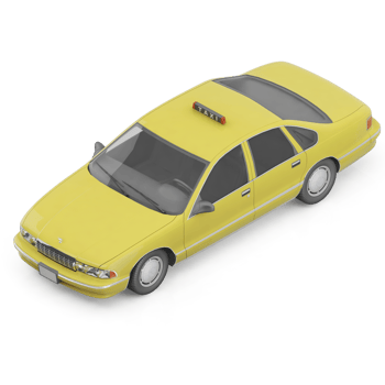 Isometric vehicle 3D Render png