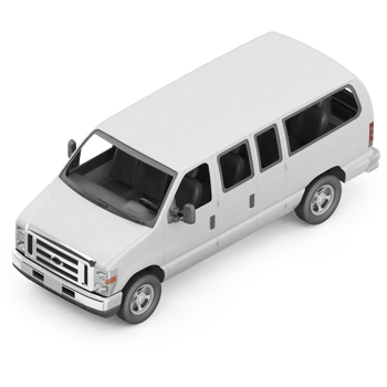 Isometric vehicle 3D Render png