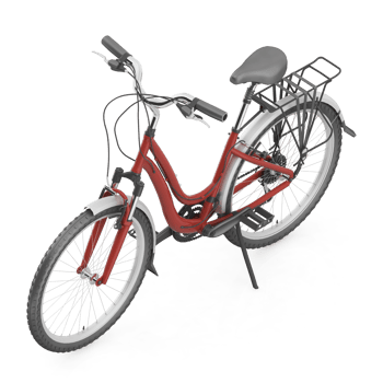 Isometric vehicle 3D Render png