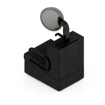 Isometric beauty accessories 3D isolated render png