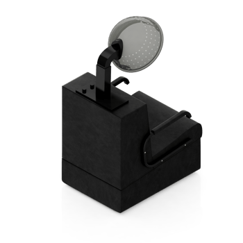 Isometric beauty accessories 3D isolated render png