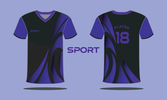 T shirt sports abstract texture football design for racing soccer gaming gaming cycling vector