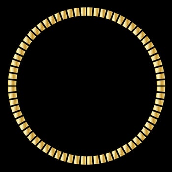 Golden Necklace for Women vector