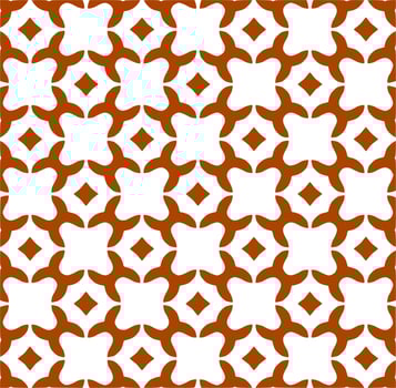 Repeating vector pattern, background and wall paper designs