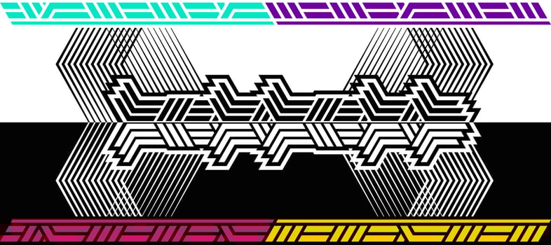 stripes pattern Design 86 Apparel Sport Wear Sublimation Wallpaper Background Vector