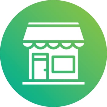 Shop Vector Icon design Illustration