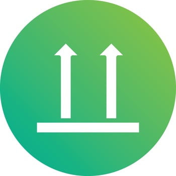 Fragile Vector Icon design Illustration