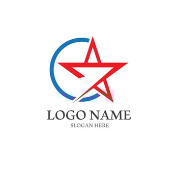 Star icon Template vector