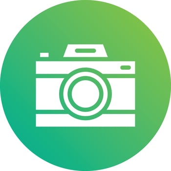 Camera Vector Icon Design Illustration