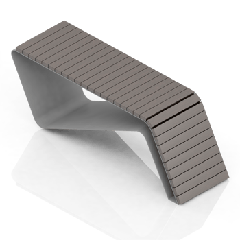 Isometric bench 3D render png