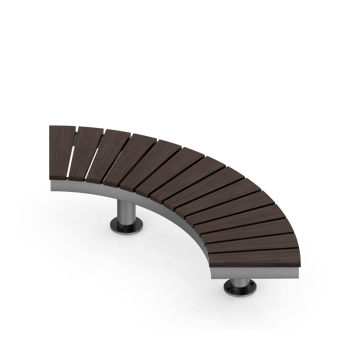 Isometric bench 3D render png