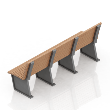 Isometric bench 3D render png