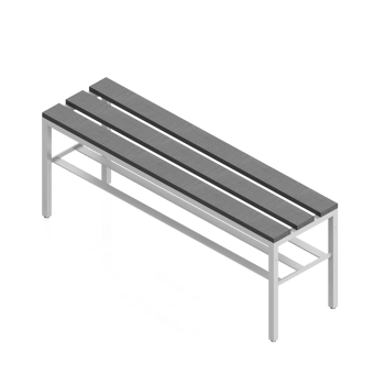 Isometric bench 3D render png