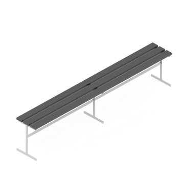 Isometric bench 3D render png