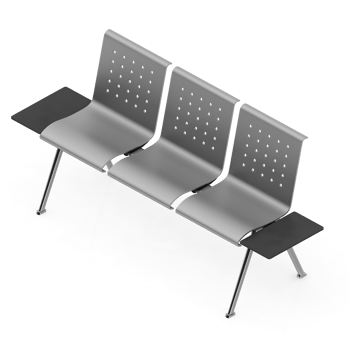 Isometric bench 3D render png