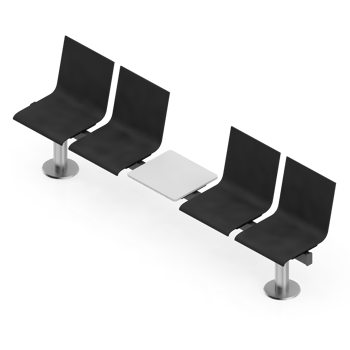 Isometric bench 3D render png