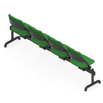 Isometric bench 3D render png
