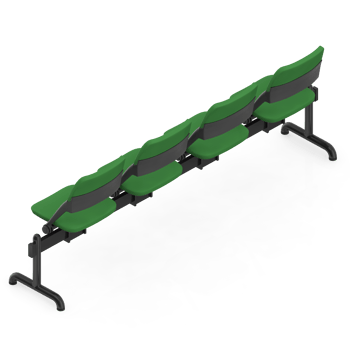 Isometric bench 3D render png