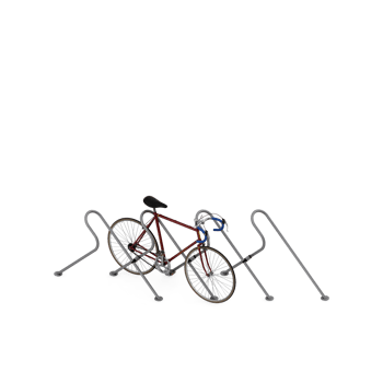 Isometric Bike 3D render png