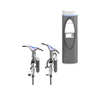 Isometric Bike 3D render png