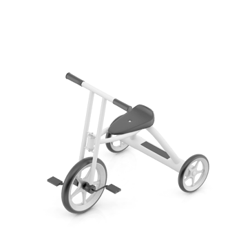 Isometric Bike 3D render png