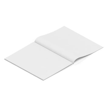 Isometric Books 3D render png