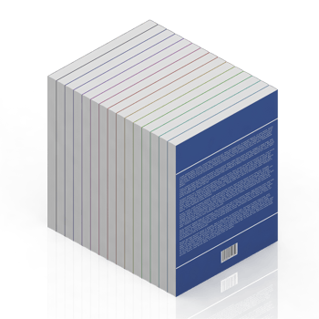 Isometric Books 3D render png