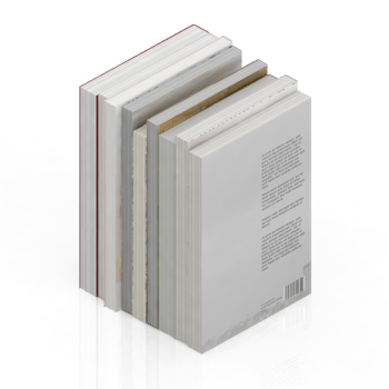 Isometric Books 3D render png