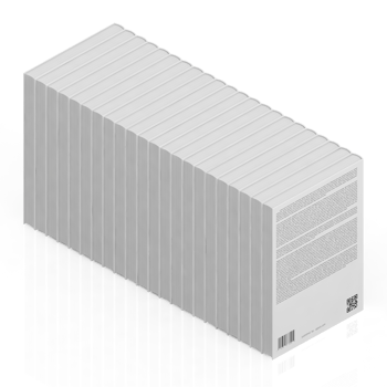 Isometric Books 3D render png