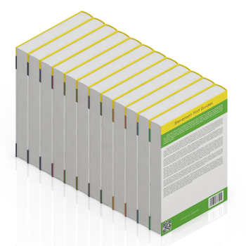 Isometric Books 3D render png