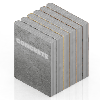 Isometric Books 3D render png