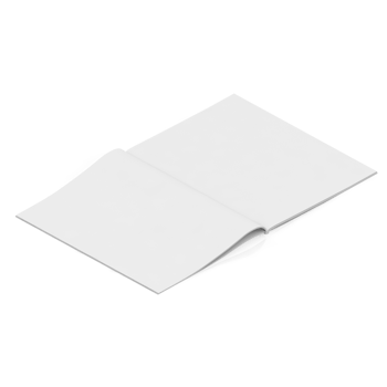 Isometric Books 3D render png