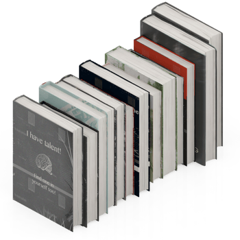 Isometric Books 3D render png