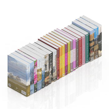 Isometric Books 3D render png