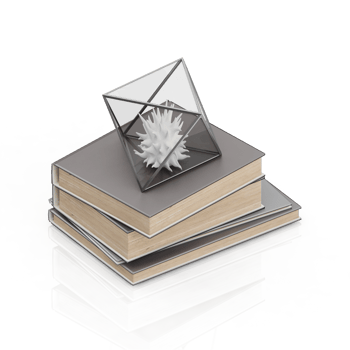 Isometric Books 3D render png