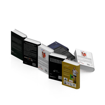 Isometric Books 3D render png