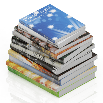 Isometric Books 3D render png