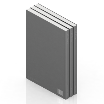 Isometric Books 3D render png