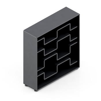 Isometric Cabinet 3D render png