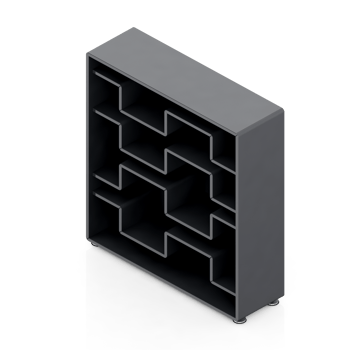 Isometric Cabinet 3D render png