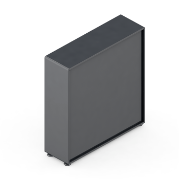 Isometric Cabinet 3D render png