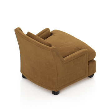 Isometric Armchair Isolated 3D render png