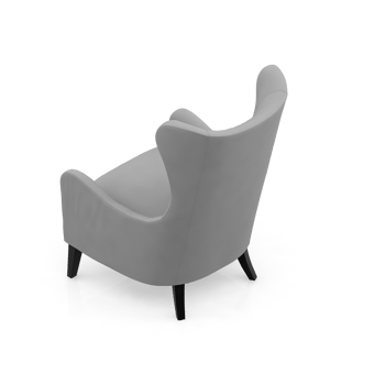 Isometric Armchair Isolated 3D render png
