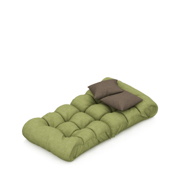 Isometric Armchair Isolated 3D render png
