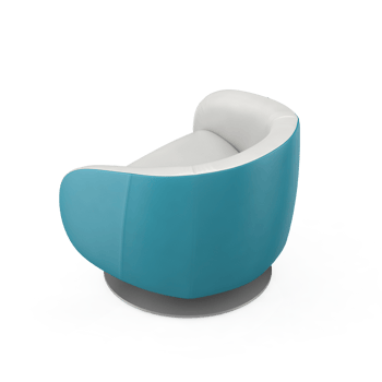 Isometric Armchair Isolated 3D render png