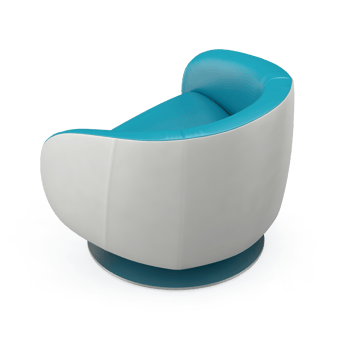 Isometric Armchair Isolated 3D render png