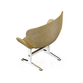 Isometric Chair 3D isolated rendering png