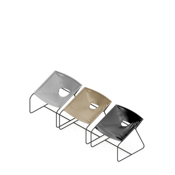 Isometric Chair 3D isolated rendering png