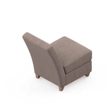 Isometric Chair 3D isolated rendering png