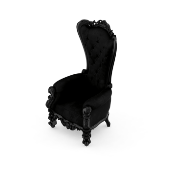 Isometric Chair 3D isolated rendering png